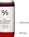 PLC Vita K Liposome Oil Ampoule | Recuperación acelerada y piel radiante